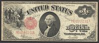 Fr.37, 1917 $1 Legal Tender, R64544141A, Fine